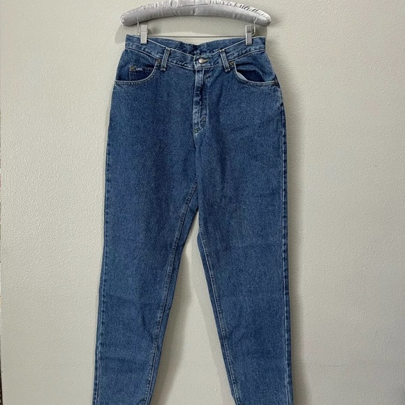 Vintage Lee Womens Mom Jeans High Rise Size 12 Medium 31 inseam - Picture 5 of 10